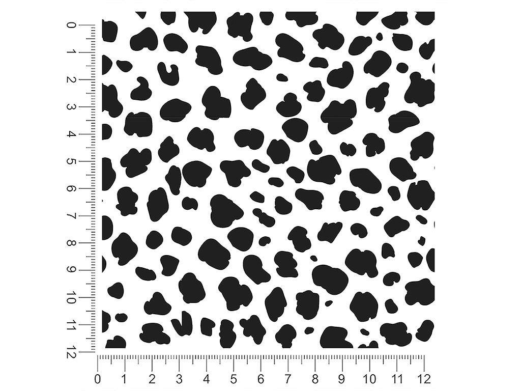 White Cheetah Animal Print 1ft x 1ft Craft Sheets