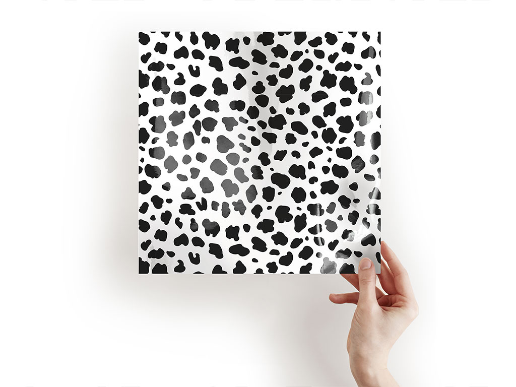 White Cheetah Animal Print Craft Sheets