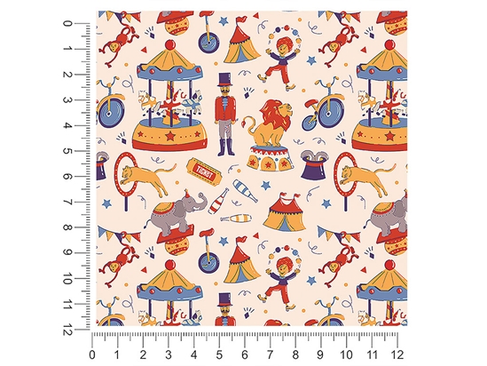 Endless Joy Circus 1ft x 1ft Craft Sheets