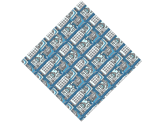 Cold Home Cityscape Vinyl Wrap Pattern