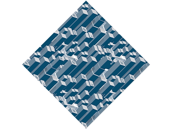 Concrete Jungle Cityscape Vinyl Wrap Pattern