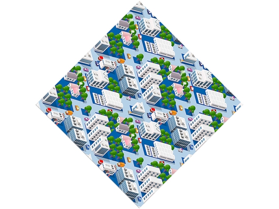 Great Micropolis Cityscape Vinyl Wrap Pattern