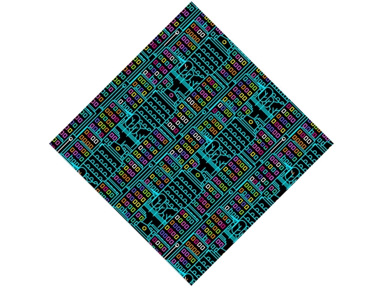 Proud Urbanite Cityscape Vinyl Wrap Pattern