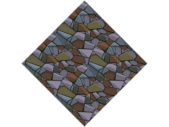 Aggressive Earth Cobblestone Vinyl Wrap Pattern