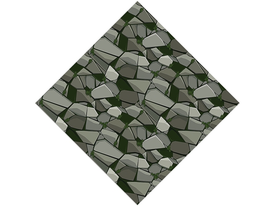 Ingrown Moss Cobblestone Vinyl Wrap Pattern