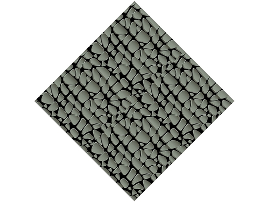 Midnight Street Cobblestone Vinyl Wrap Pattern