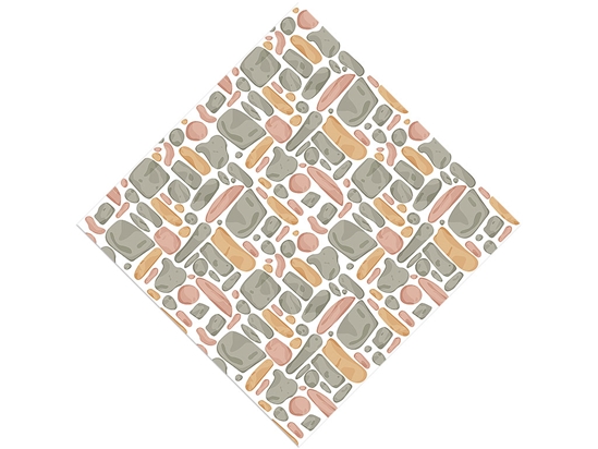 Pleasing Palette Cobblestone Vinyl Wrap Pattern