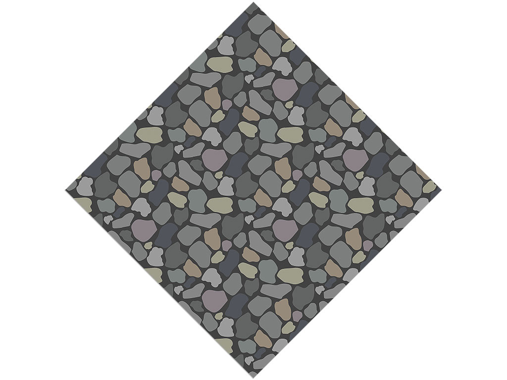 Slate  Cobblestone Vinyl Wrap Pattern