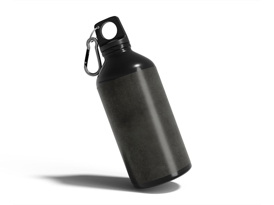 Dark Gray Concrete Stone Water Bottle DIY Stickers