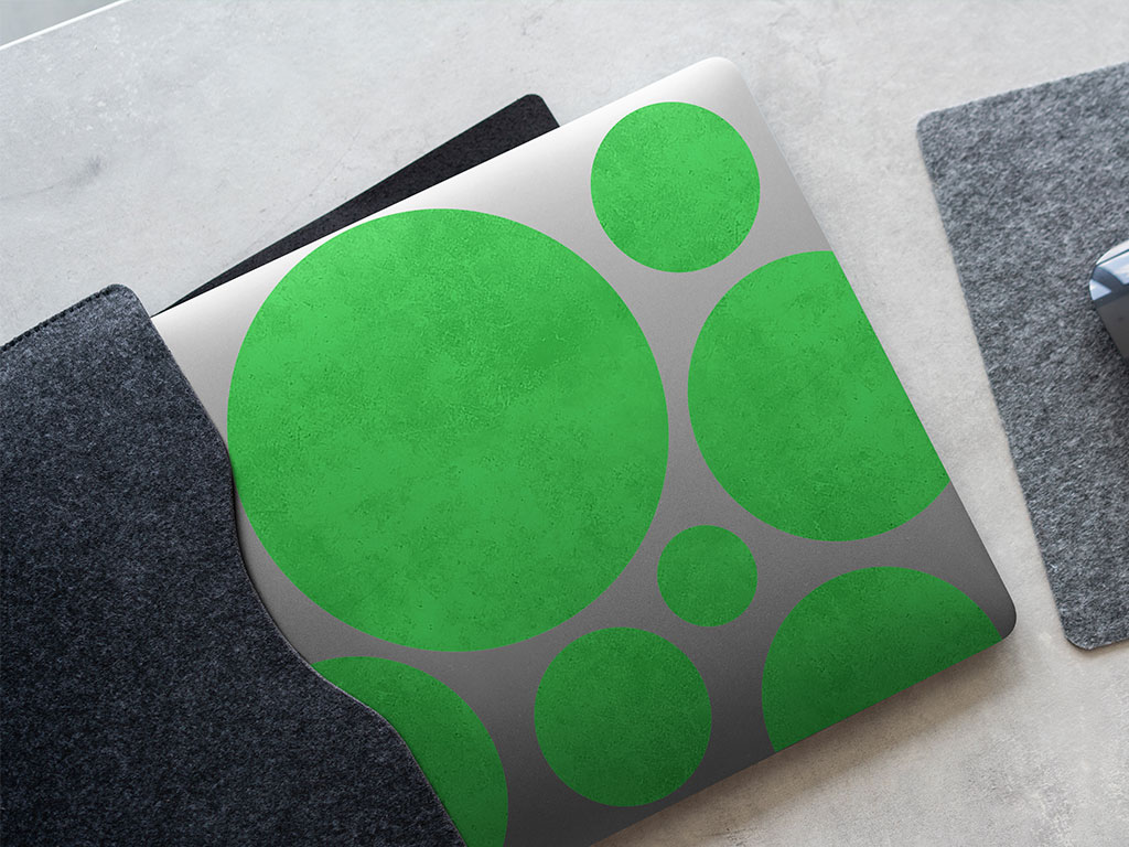 Grass Concrete Stone DIY Laptop Stickers