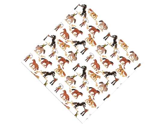 Wild Wrangling Cowboy Vinyl Wrap Pattern