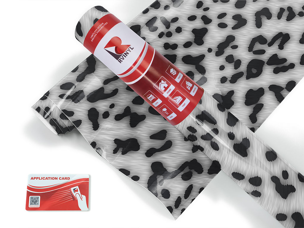 Cyber DarkDalmation Animal Print Craft Vinyl Roll