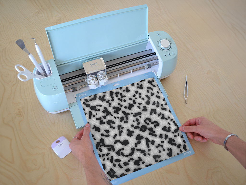 Cyber DarkDalmation Animal Print Cricut Compatible Vinyl