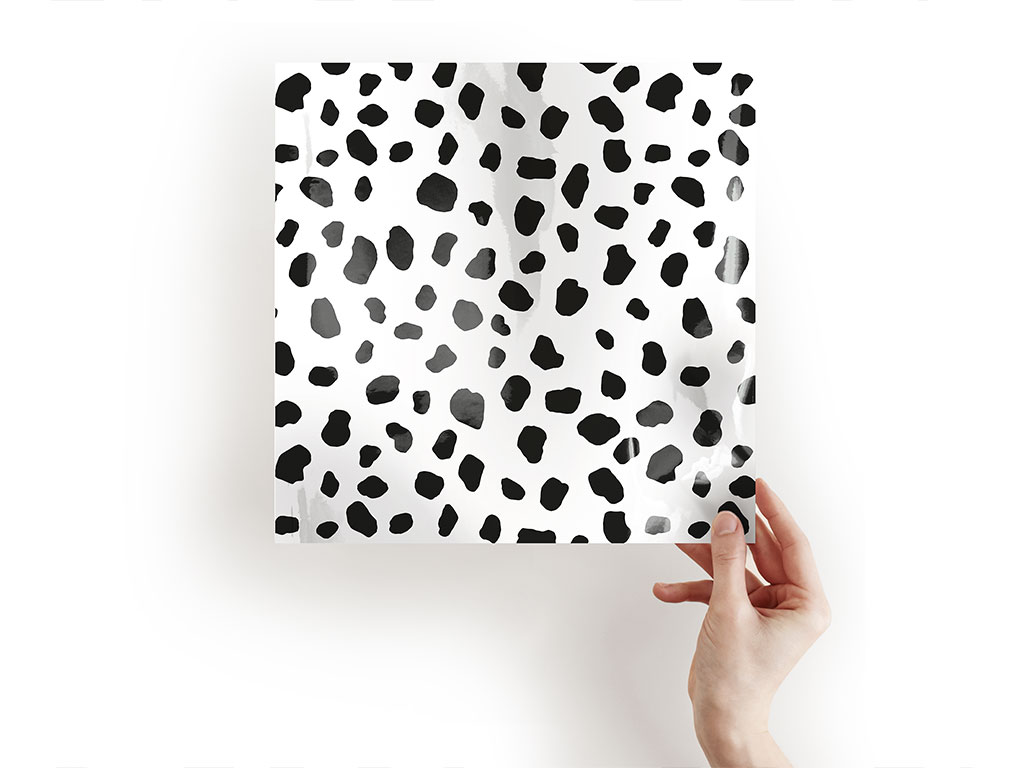 White Dalmation Animal Print Craft Sheets