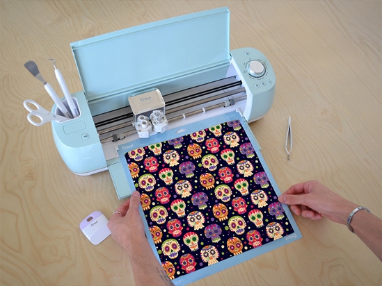 Sugar Skulls Day of the Dead Cricut Compatible Vinyl