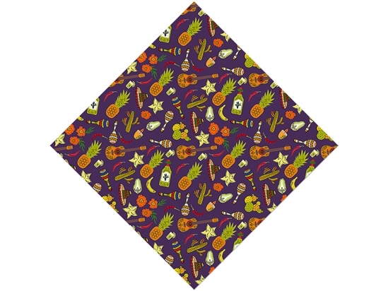 Tropical Celebrations Day of the Dead Vinyl Wrap Pattern