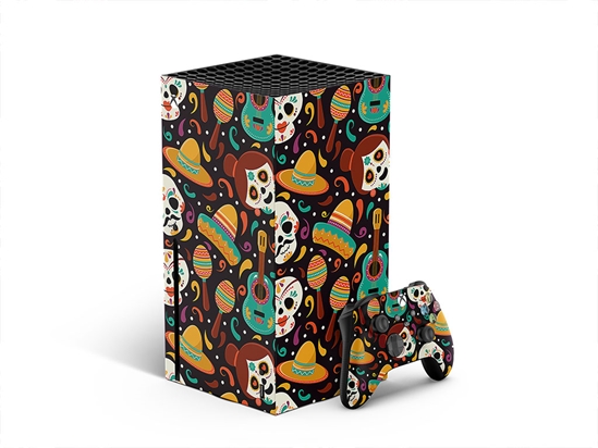 Welcome Home Day of the Dead XBOX DIY Decal