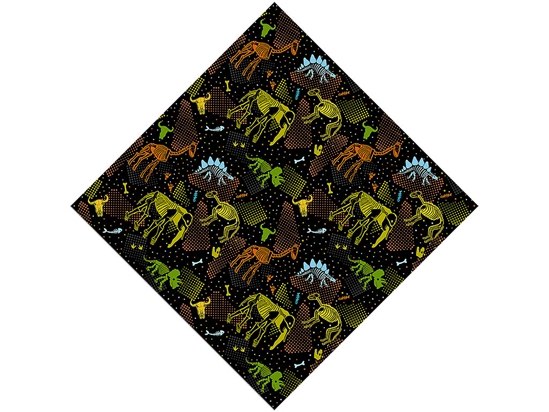 Fossil Faction Dinosaur Vinyl Wrap Pattern