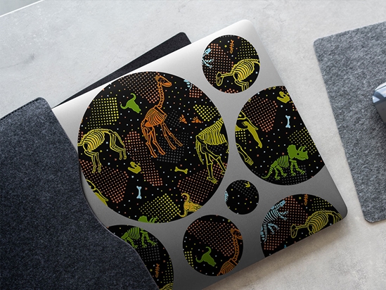 Fossil Faction Dinosaur DIY Laptop Stickers