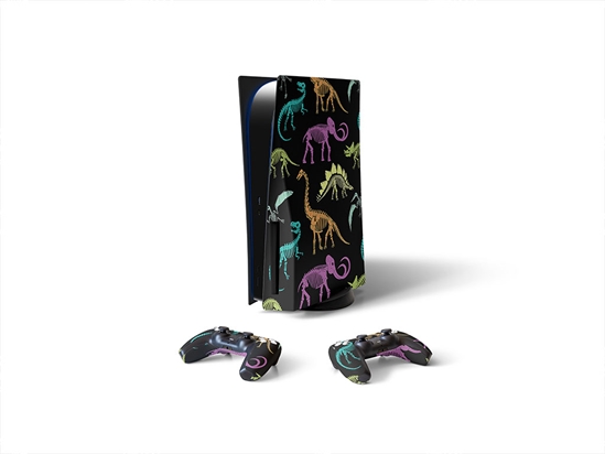 Rainbow Relics Dinosaur Sony PS5 DIY Skin