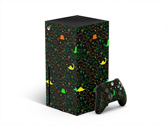 Land Rulers Dinosaur XBOX DIY Decal