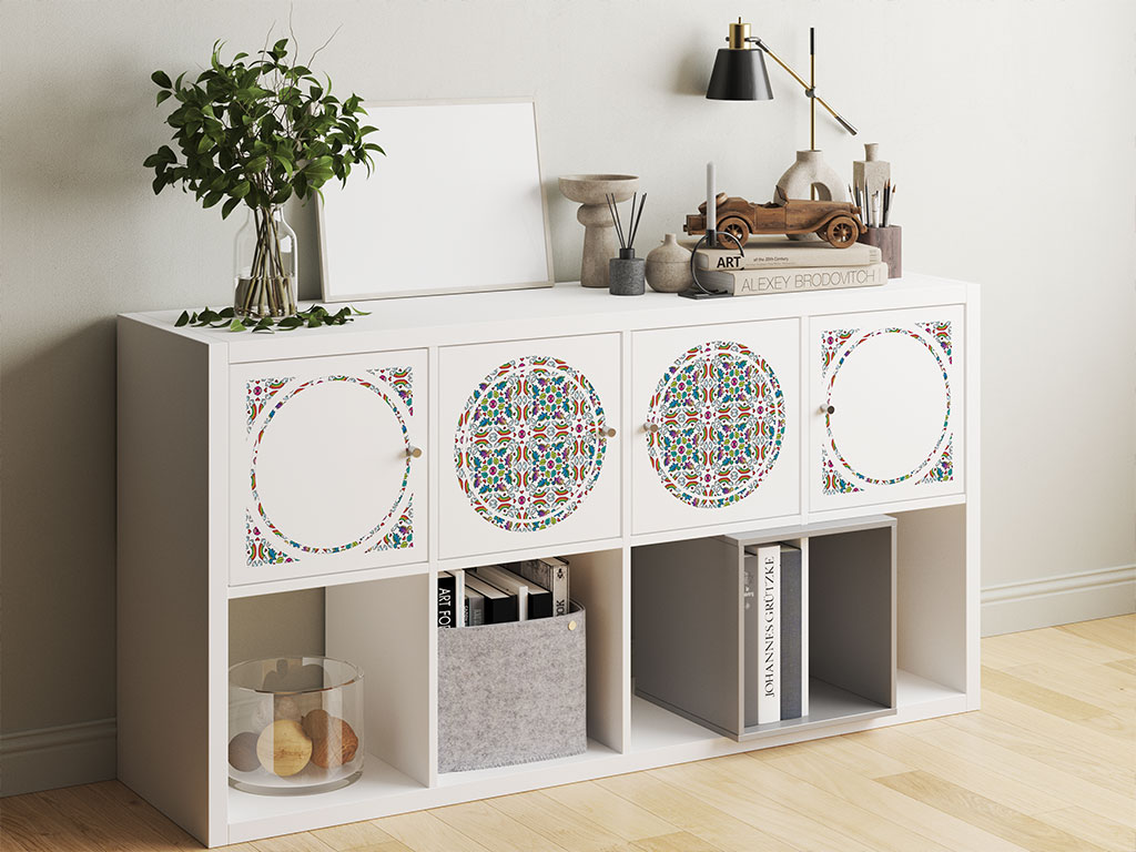 Mandala Rainbows Dinosaur DIY Furniture Stickers