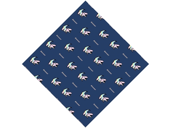 Pixel Rex Dinosaur Vinyl Wrap Pattern