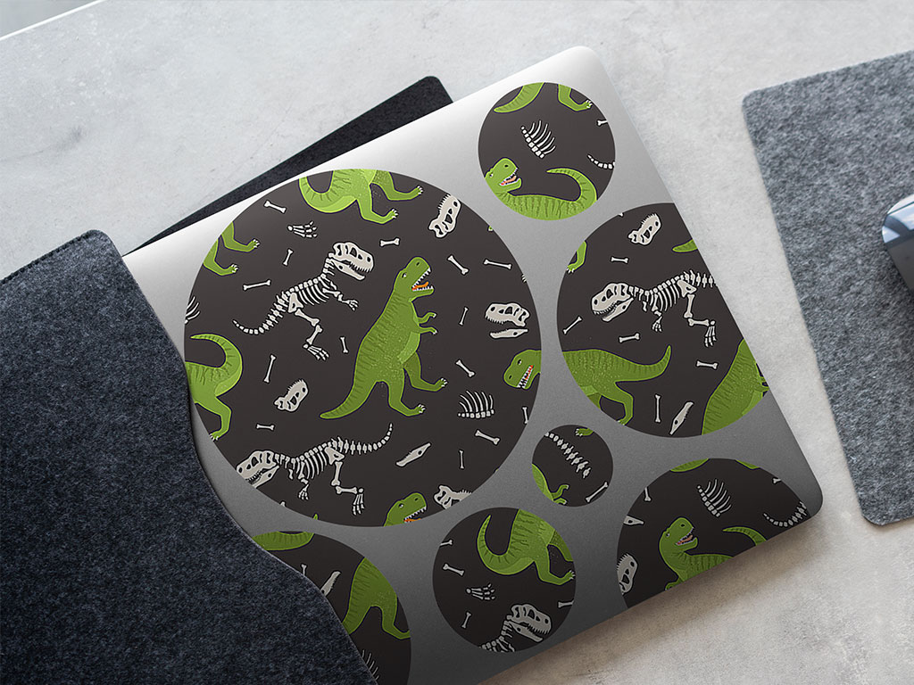 Terrible Tyrannosaurs Dinosaur DIY Laptop Stickers