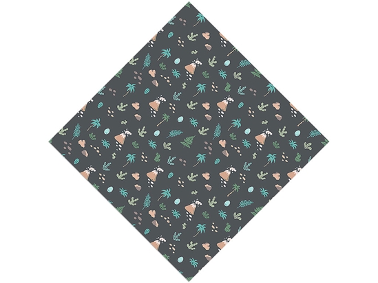 Triassic Trees Dinosaur Vinyl Wrap Pattern