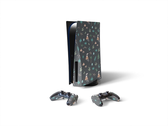 Triassic Trees Dinosaur Sony PS5 DIY Skin