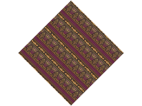 Flying Scarab Egyptian Vinyl Wrap Pattern