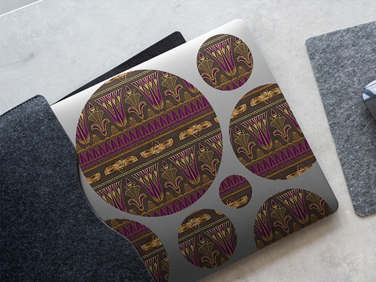 Flying Scarab Egyptian DIY Laptop Stickers