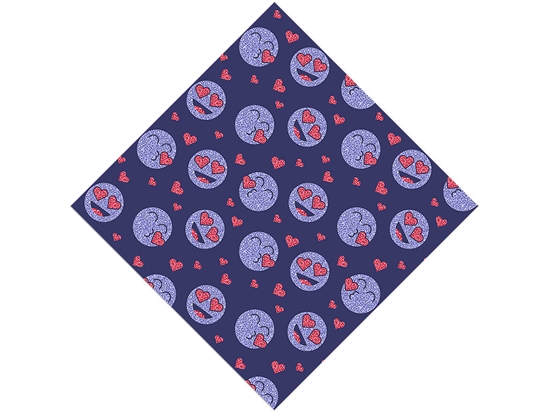 Lovey Dovey Emoji Vinyl Wrap Pattern