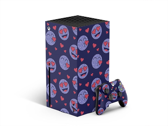 Lovey Dovey Emoji XBOX DIY Decal