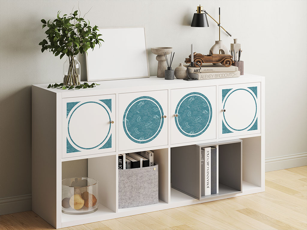 Ocean Wyrms Fantasy DIY Furniture Stickers