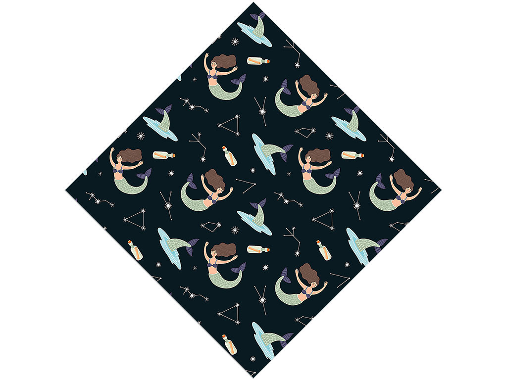 Mystic Constellations Fantasy Vinyl Wrap Pattern