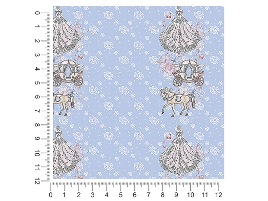 Lilly Carriage Fantasy 1ft x 1ft Craft Sheets