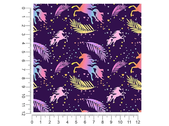 Prancing Feathers Fantasy 1ft x 1ft Craft Sheets