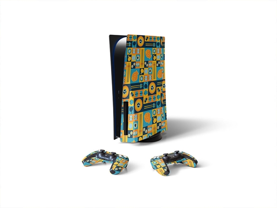 Golden Meat Japanese Sony PS5 DIY Skin