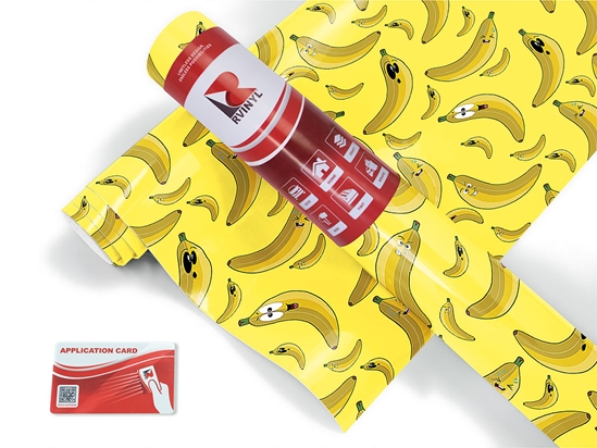 Monkey Business Fruit Craft Vinyl Roll