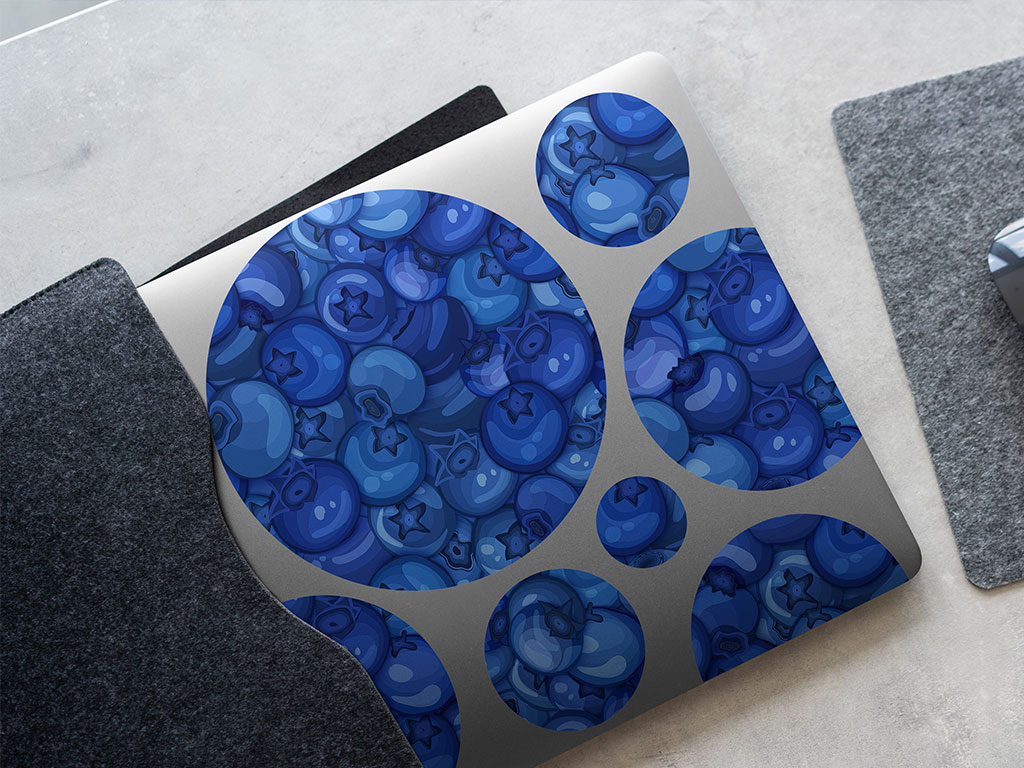 Beautiful Bluecrop Fruit DIY Laptop Stickers