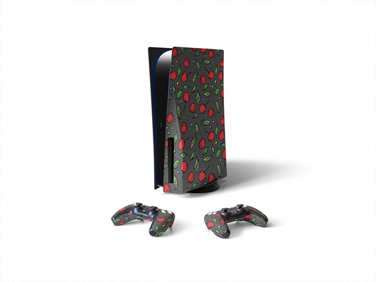 Pretty Orchard Fruit Sony PS5 DIY Skin