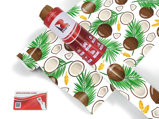 Fickle Fronds Fruit Craft Vinyl Roll