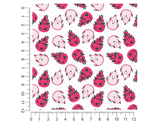 Sugar Dragons Fruit 1ft x 1ft Craft Sheets