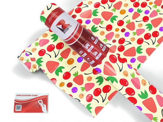 Fragrant Friends Fruit Craft Vinyl Roll