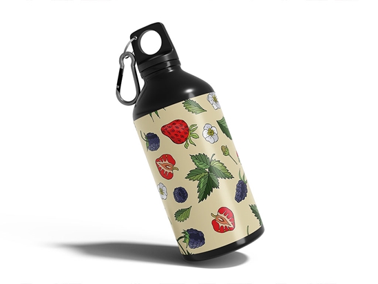 Freshly Picked Fruit Water Bottle DIY Stickers