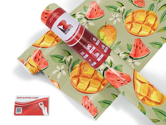 Juicy Sweet Fruit Craft Vinyl Roll