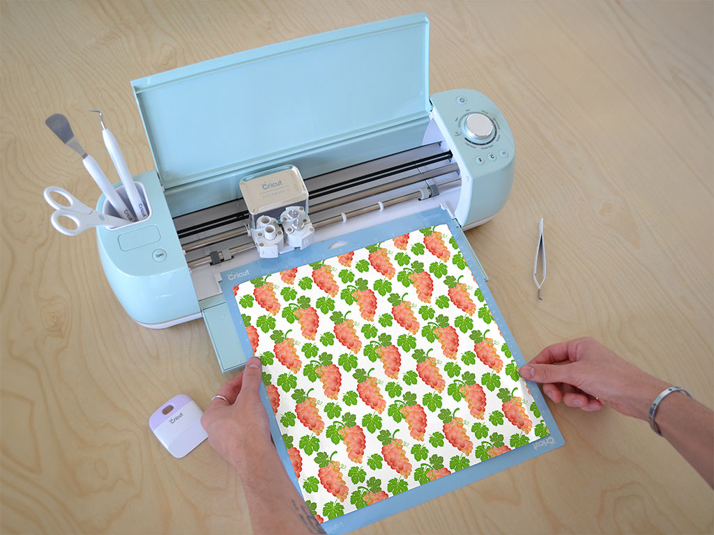 Flame Seedless Fruit Cricut Compatible Vinyl