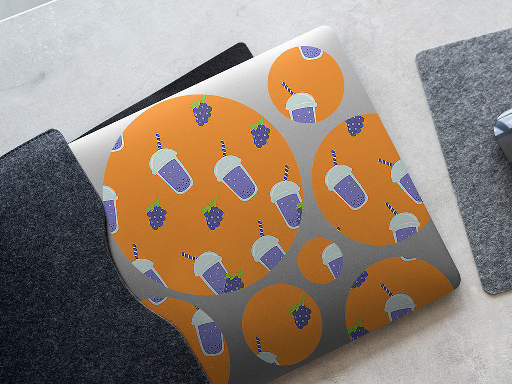 Freshly Squeezed Fruit DIY Laptop Stickers