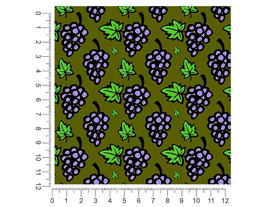 Kyoho Crunch Fruit 1ft x 1ft Craft Sheets